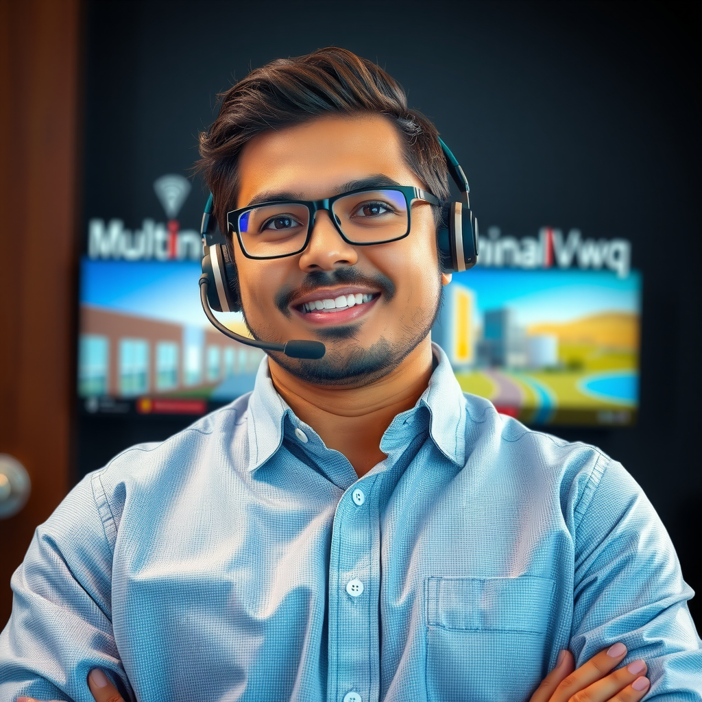 Diego Morales, Jefe de Atención al Cliente de MultinominalVWQ, especializado en resolver consultas y garantizar satisfacción del usuario
